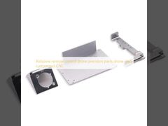 O escudo de controle remoto transportado por via aérea do zangão das peças de precisão do zangão personalizou o CNC