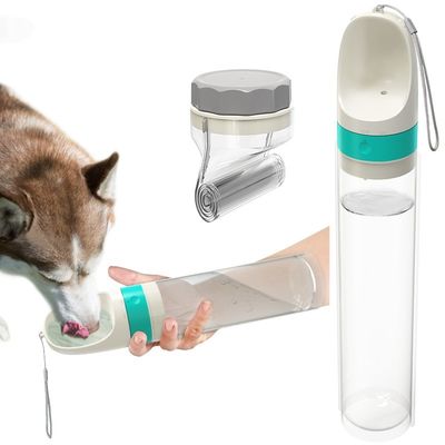 Copo de dobramento exterior personalizado 0.01mm da água do cão para produtos do animal de estimação