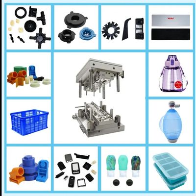 Peças de usinagem CNC Peças moldadas por injecção de plástico ABS personalizadas