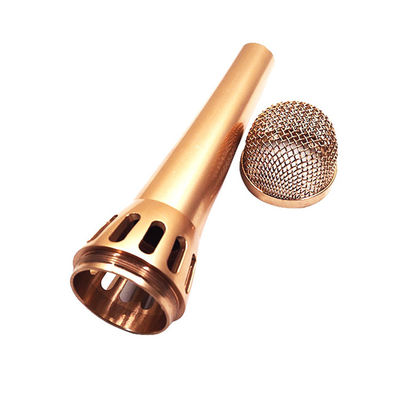 Kirsite Die Casting Cromado Moldagem por injeção de precisão Invólucro de microfone ao vivo