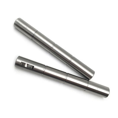 Eixo superfino de aço inoxidável SS304 CNC para torneamento de precisão