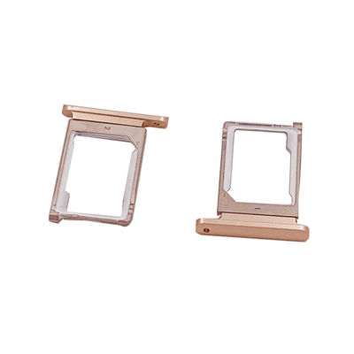 Slot para cartão SIM personalizado com suporte para cartão SIM cobre em pó metalurgia de aço inoxidável