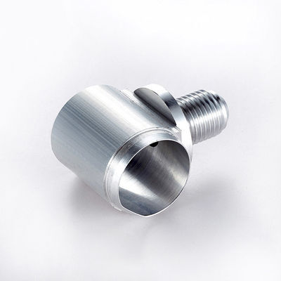 Cnc de aço inoxidável da personalização que faz à máquina a dobradiça de gerencio do conector do Cnc