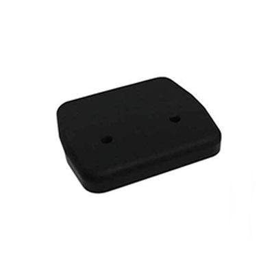 Placa plástica de nylon preta do revestimento protetor da modelação por injeção