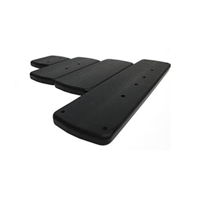 Placa plástica de nylon preta do revestimento protetor da modelação por injeção