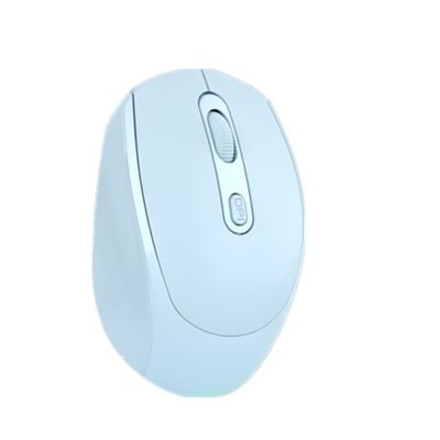 Cor de Makaron do rato duplo silencioso recarregável sem fio cor-de-rosa do jogo do modo de Bluetooth do rato do molde do rato multi