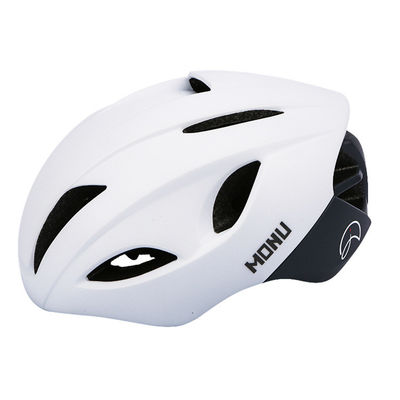 Capacete de segurança dos homens plásticos vermelhos da bicicleta da estrada da montanha da modelação por injeção com luminescência de carregamento da lâmpada de cauda