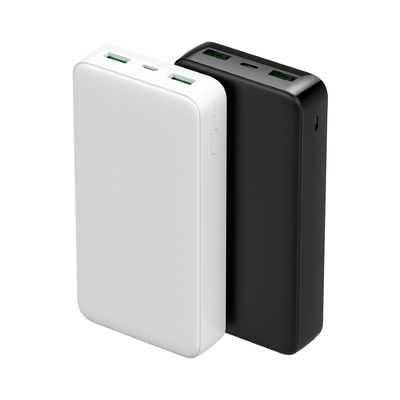 fonte de alimentação móvel de carregamento rápida plástica do miliampère do banco 20000mah da modelação por injeção 50K