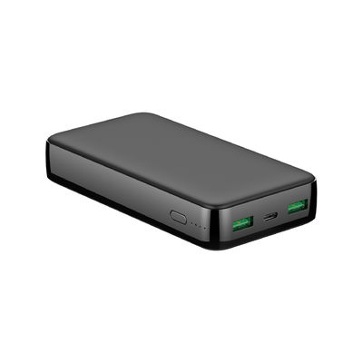 fonte de alimentação móvel de carregamento rápida plástica do miliampère do banco 20000mah da modelação por injeção 50K