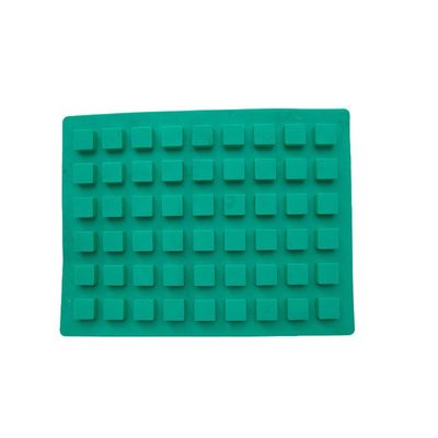 Peças plásticas da modelação por injeção do teclado do silicone que lustram o revestimento