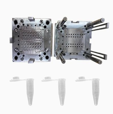 Moldes de injecção de plástico de alta precisão personalizados para tubos de centrifugação médica